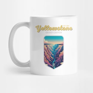 USA - NATIONAL PARK - YELLOWSTONE Grand Canyon of the Yellowstone - 4 Mug